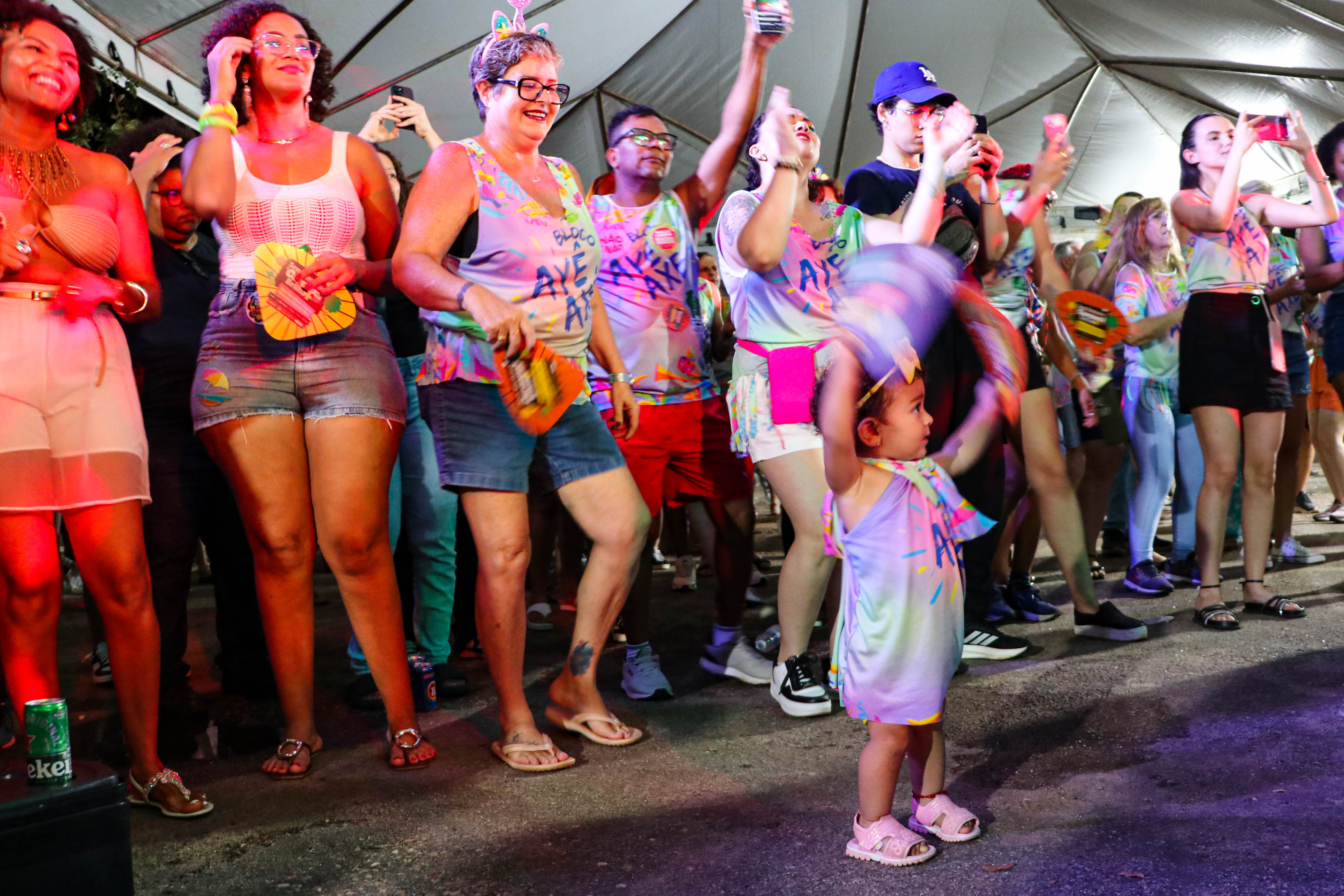 O espaço foi frequentado por crianças, adolescentes e familias palmenses.