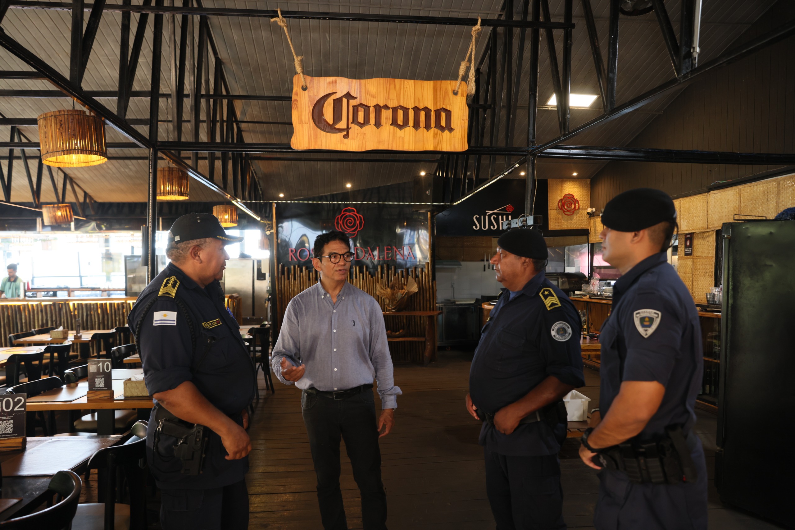 Base de Segurança da GMP na Graciosa recebe elogios de comerciantes