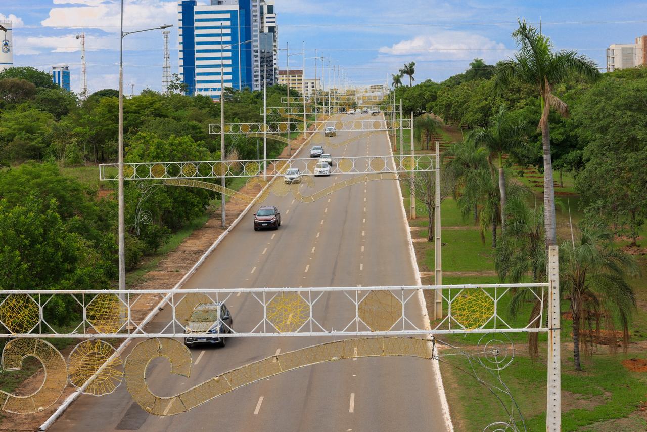 Prefeitura de Palmas fará o acendimento da decoração natalina nesta sexta, 5