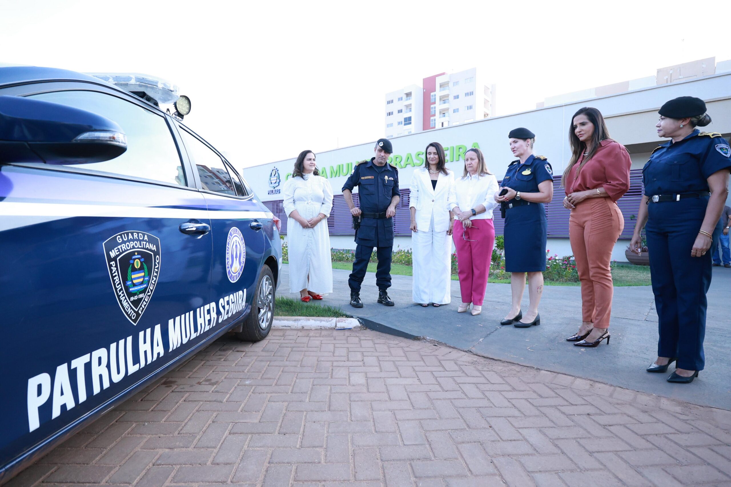 Presidente do TJTO visita Casa da Mulher Brasileira para sinalizar fortalecimento de rede de proteção