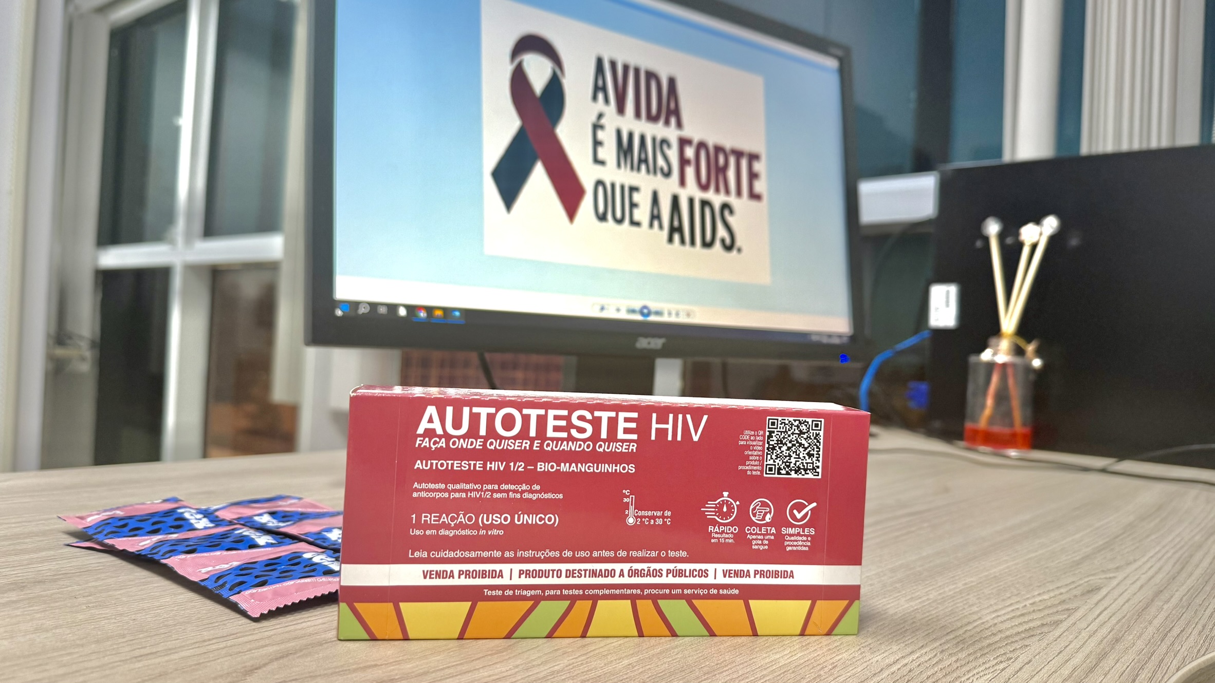 Prefeitura de Palmas disponibiliza novo autoteste de HIV na rede de saúde