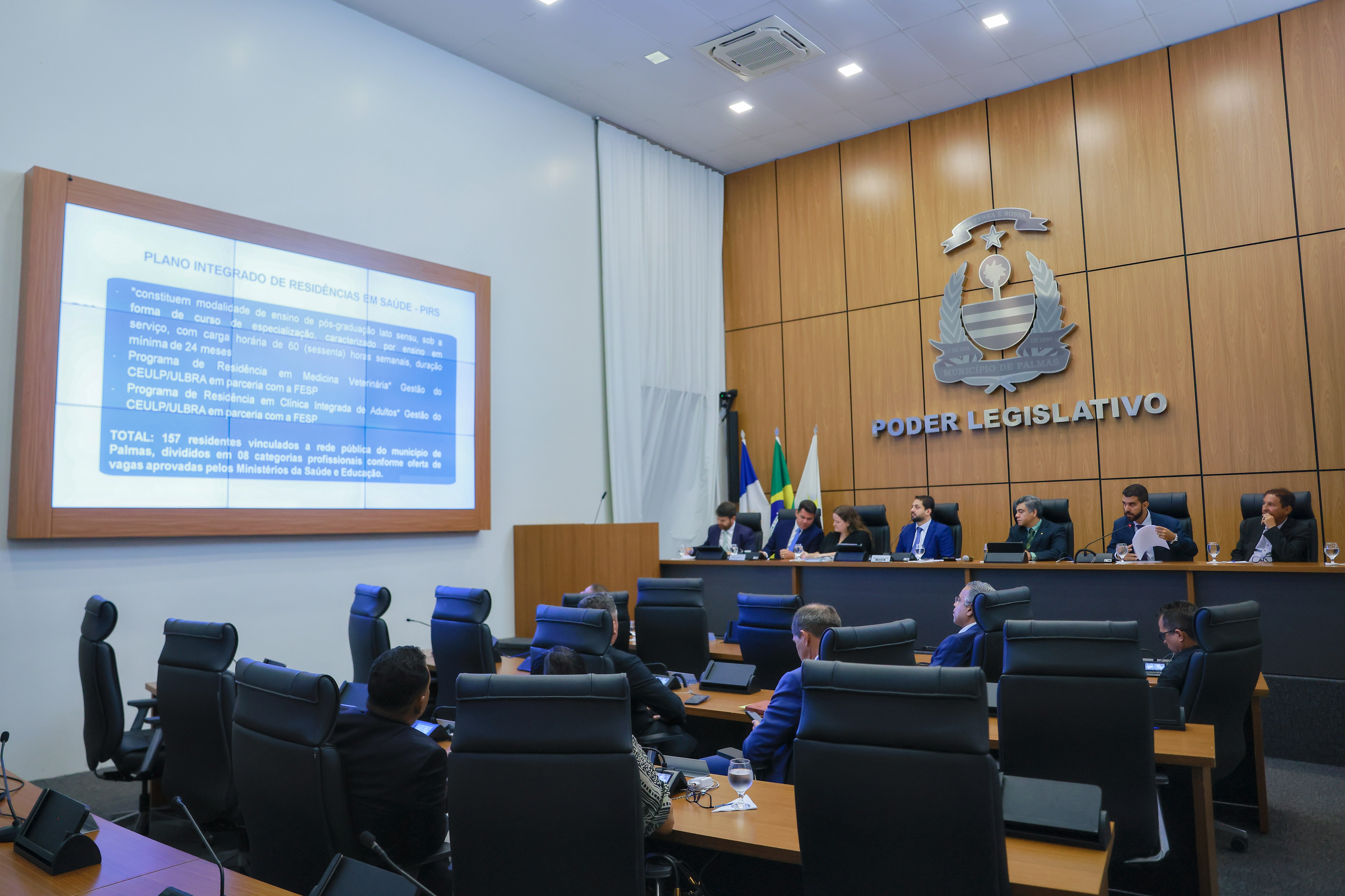 27/02/2025 - Apresentação do Relatório Quadrimestral da Saúde
Local: Câmara Municipal de Palmas - Palmas - TO
Foto: Júnior Suzuki
