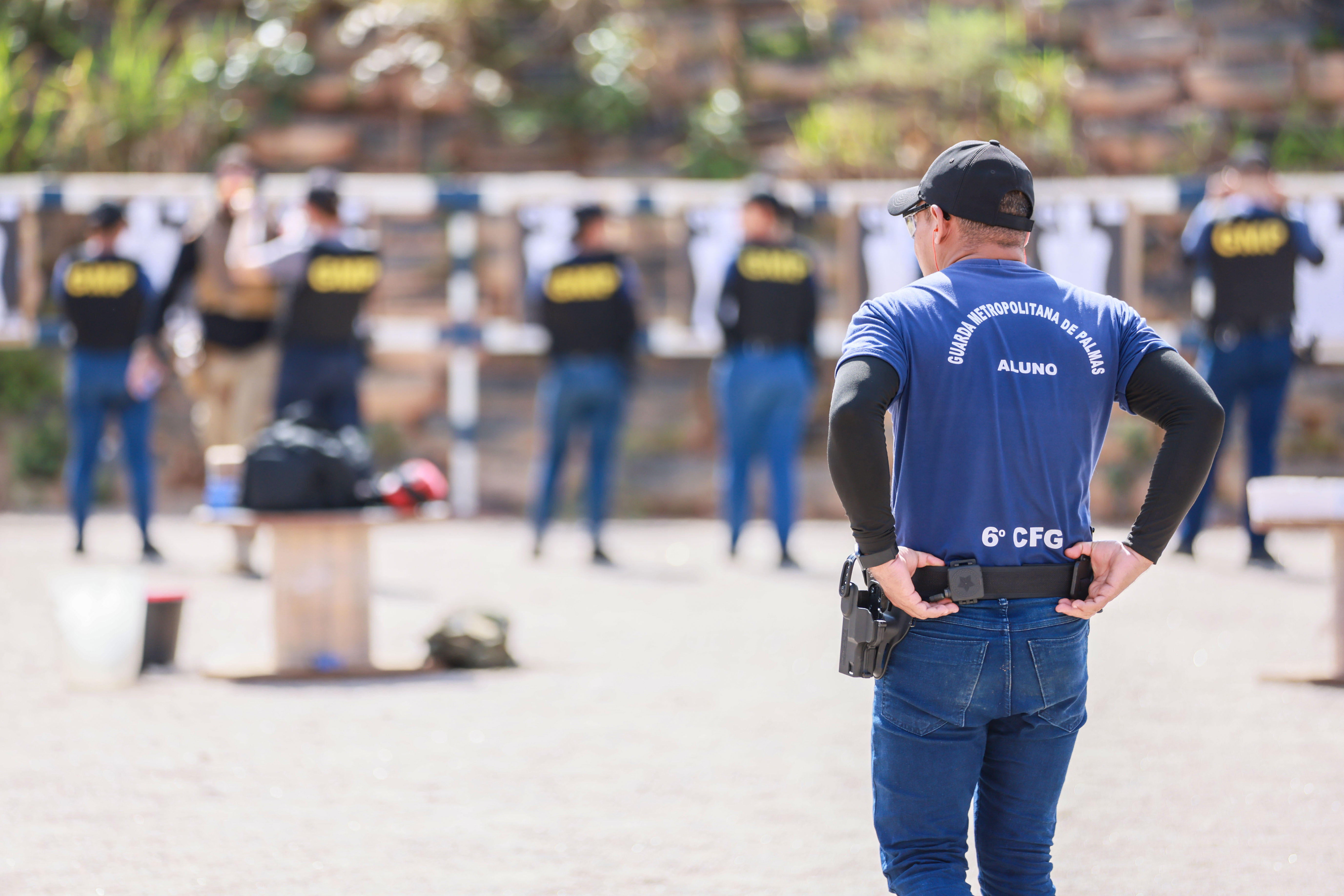14/04/2025 - Guarda Metropolitana de Palmas Inicia Fase de Armamento e Tiro em Curso de FormaçãoLocal: Estande de Tiro da Guarda Metropolitana de Palmas - Palmas - TOFoto: Júnior Suzuki