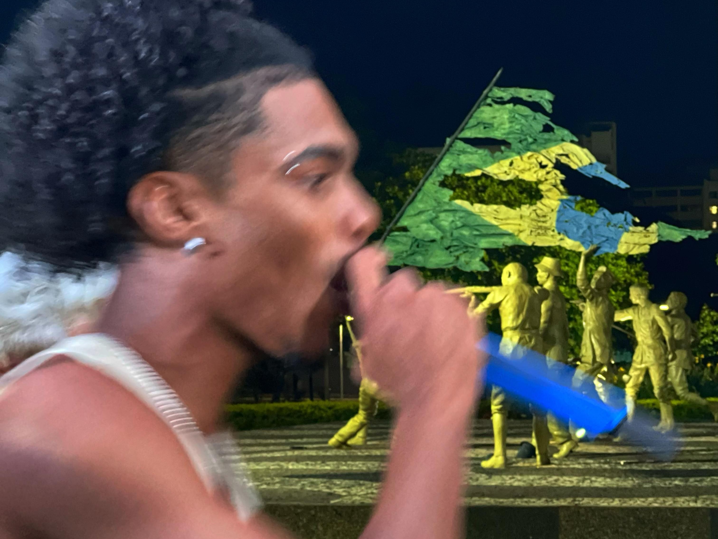 O produtor e coordenador cultural do Coletivo Estadual de Batalhas de Rima no Tocantins, Carlos Daniel, destaca a importância de políticas públicas voltadas à cultura periférica em Palmas