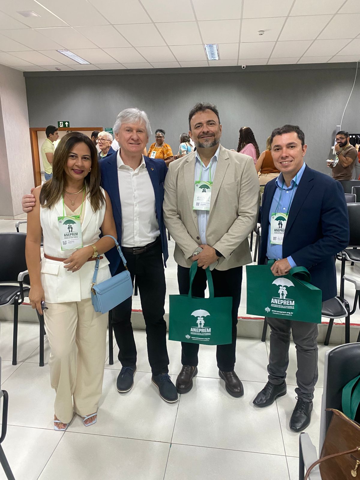 Presidente do Previpalmas, Raul Neto em evento sobre RPPS em São Paulo