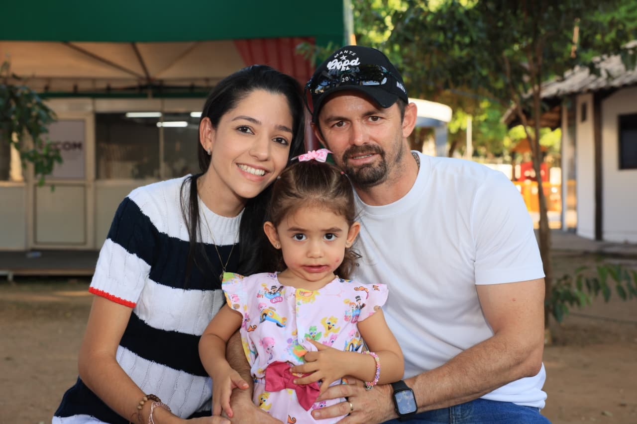 Ellen e Yuri disseram que escolha de levar a filha ao FGT foi acertada