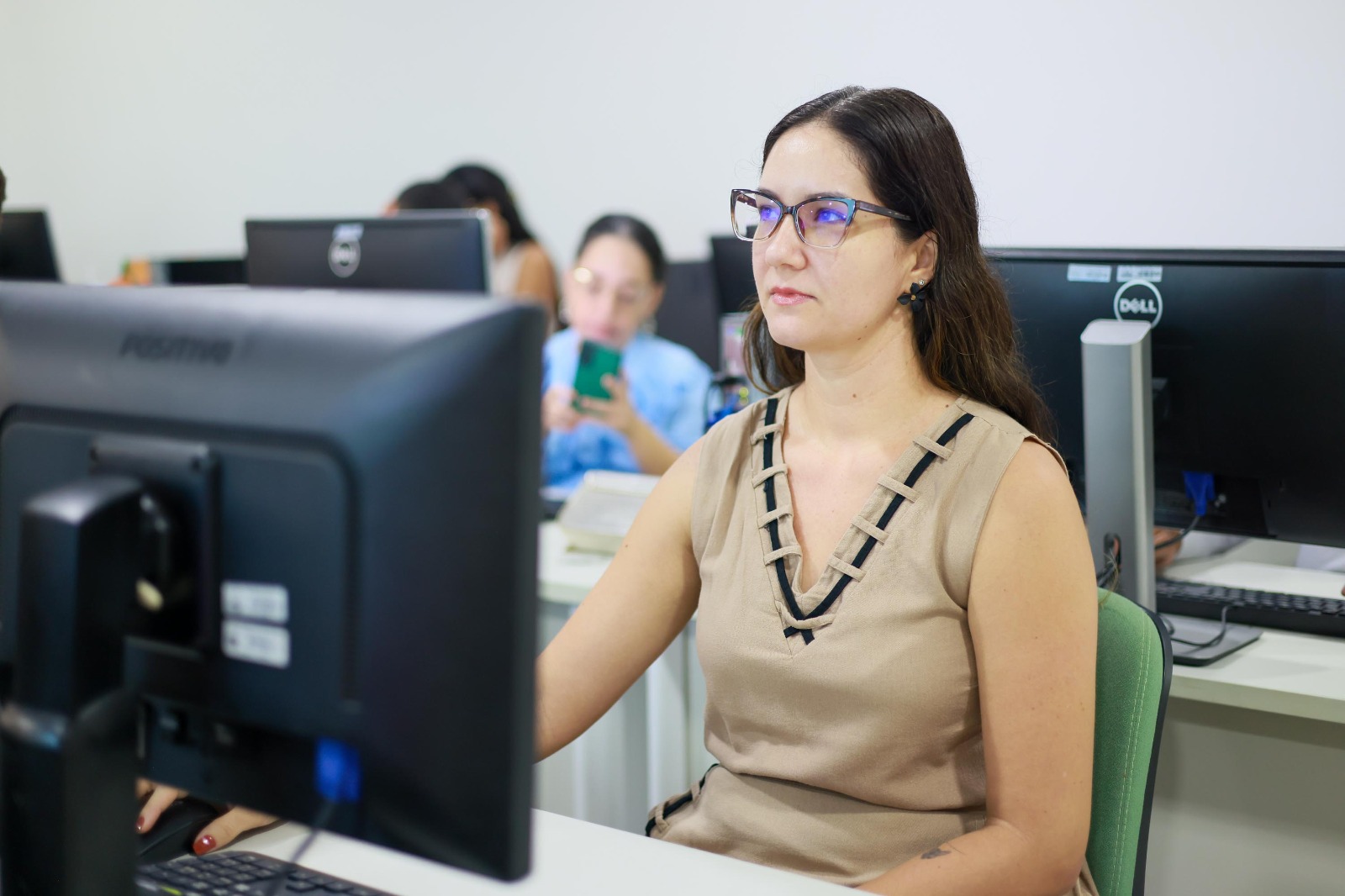 Servidora da CGM, Rafaela Wodzik da Silva, avaliou que treinamento capacita os servidores a atuarem na análise processual