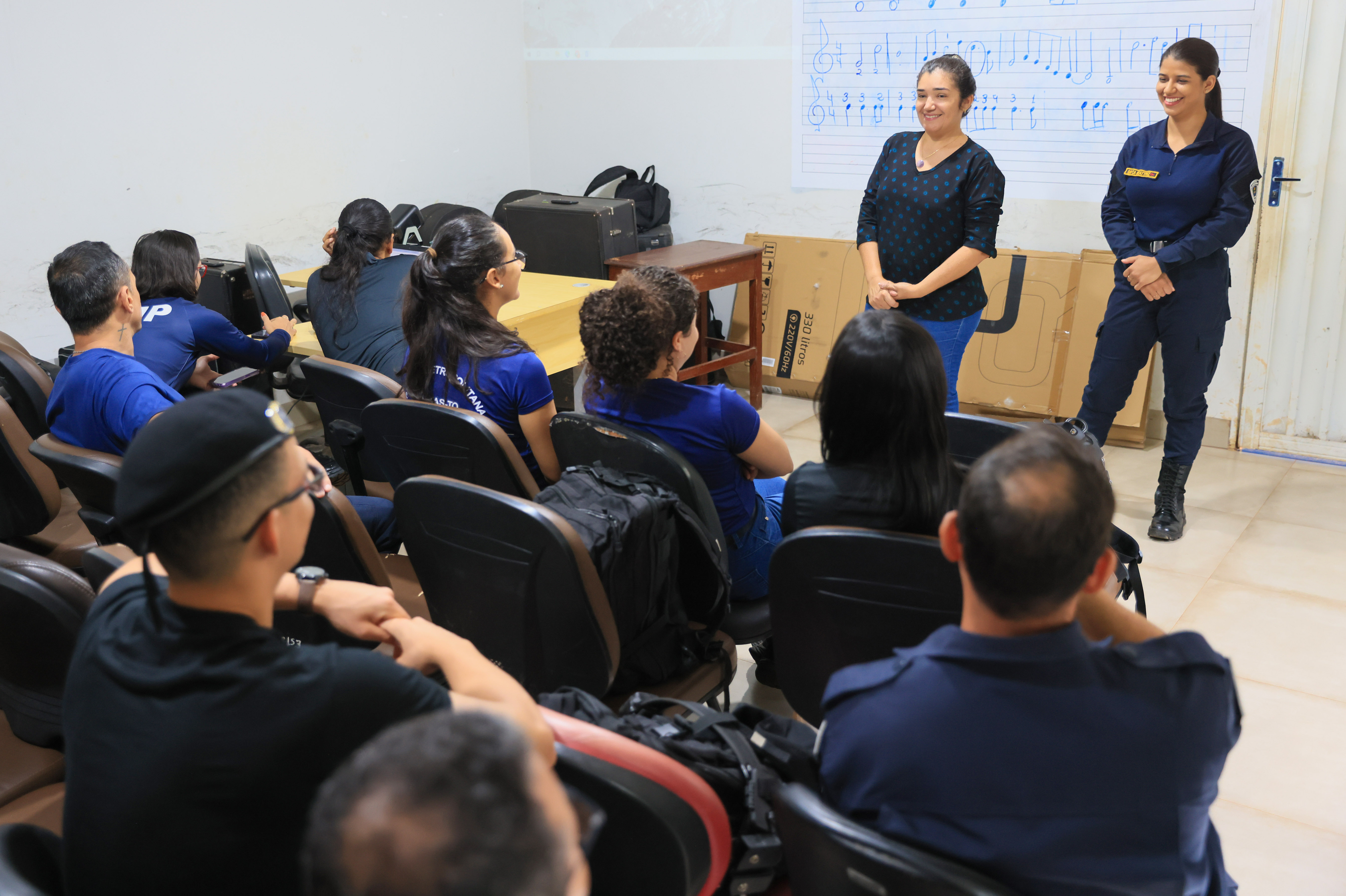 Programa Guardião Escolar da Guarda Metropolitana de Palmas  alinha ações para o ano letivo de 2026 . Foto: Júnior Suzuki