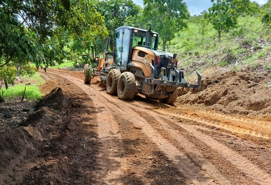 Prefeitura de Palmas reforça manutenção de estradas vicinais durante período chuvoso