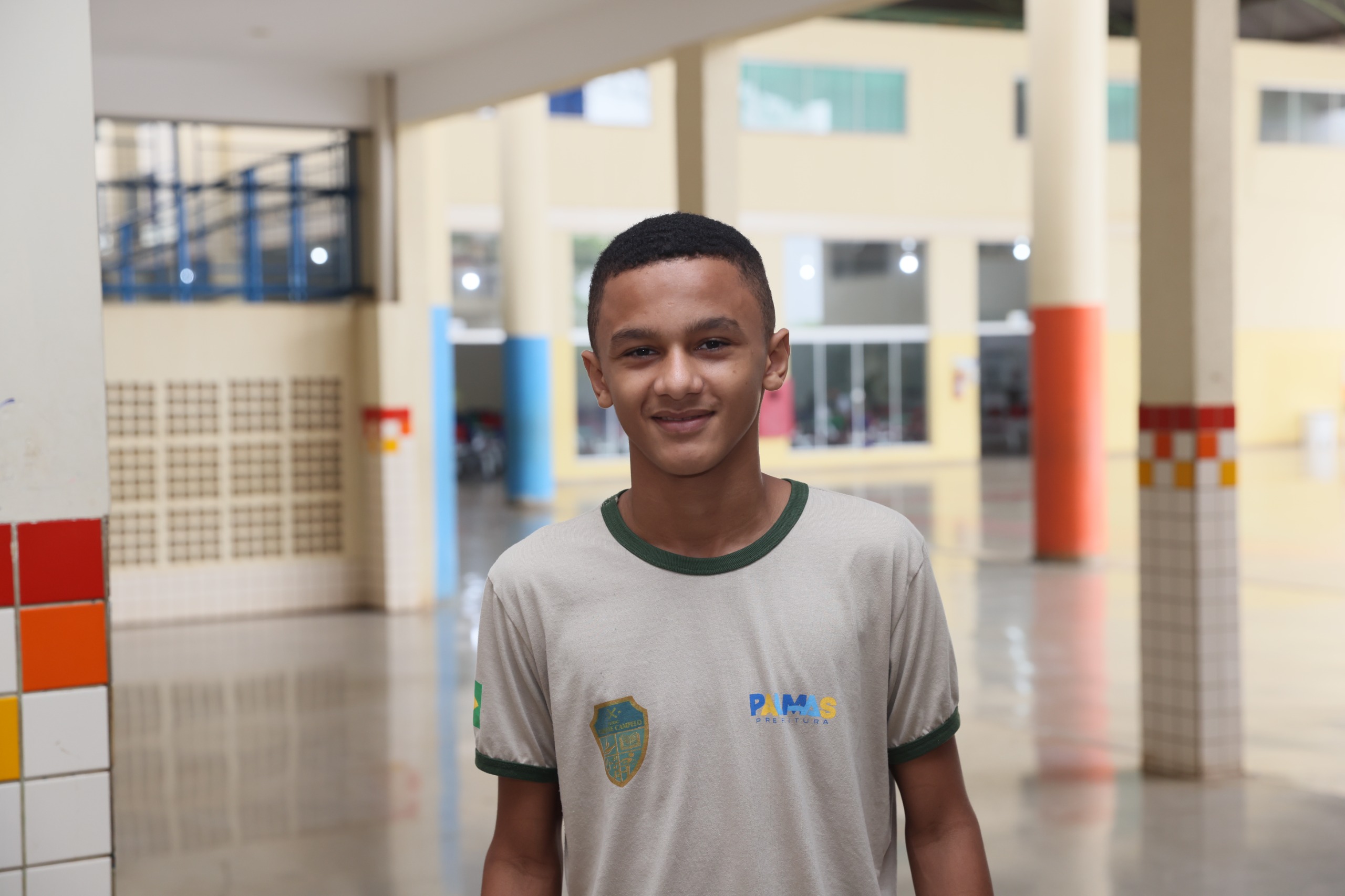 Ruan Pablo Rodrigues é estudante do 9º ano da ETI Caroline Campelo, e participará do Nuca