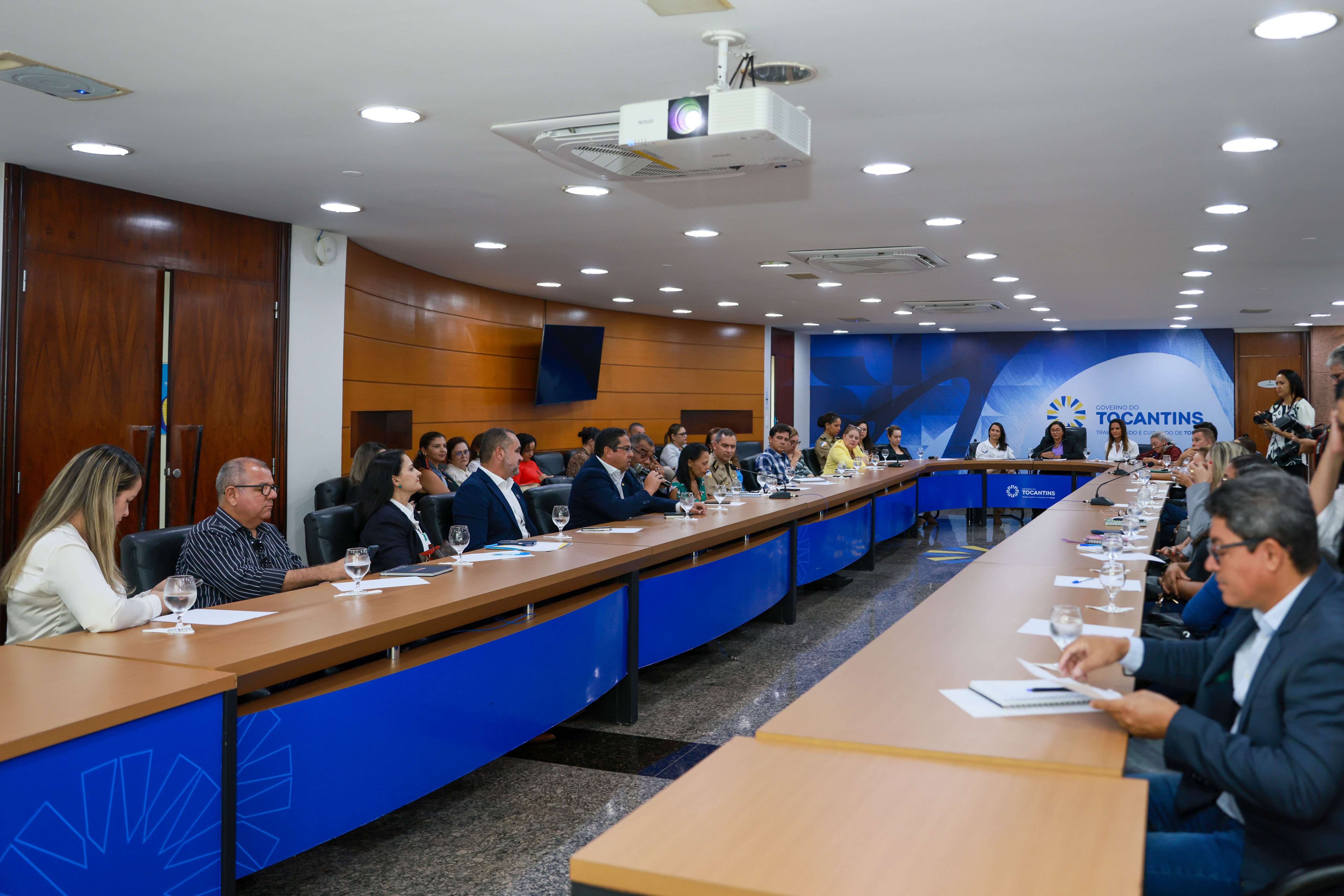 Reunião de alinhamento para  inauguração da Casa da Mulher Brasileira
