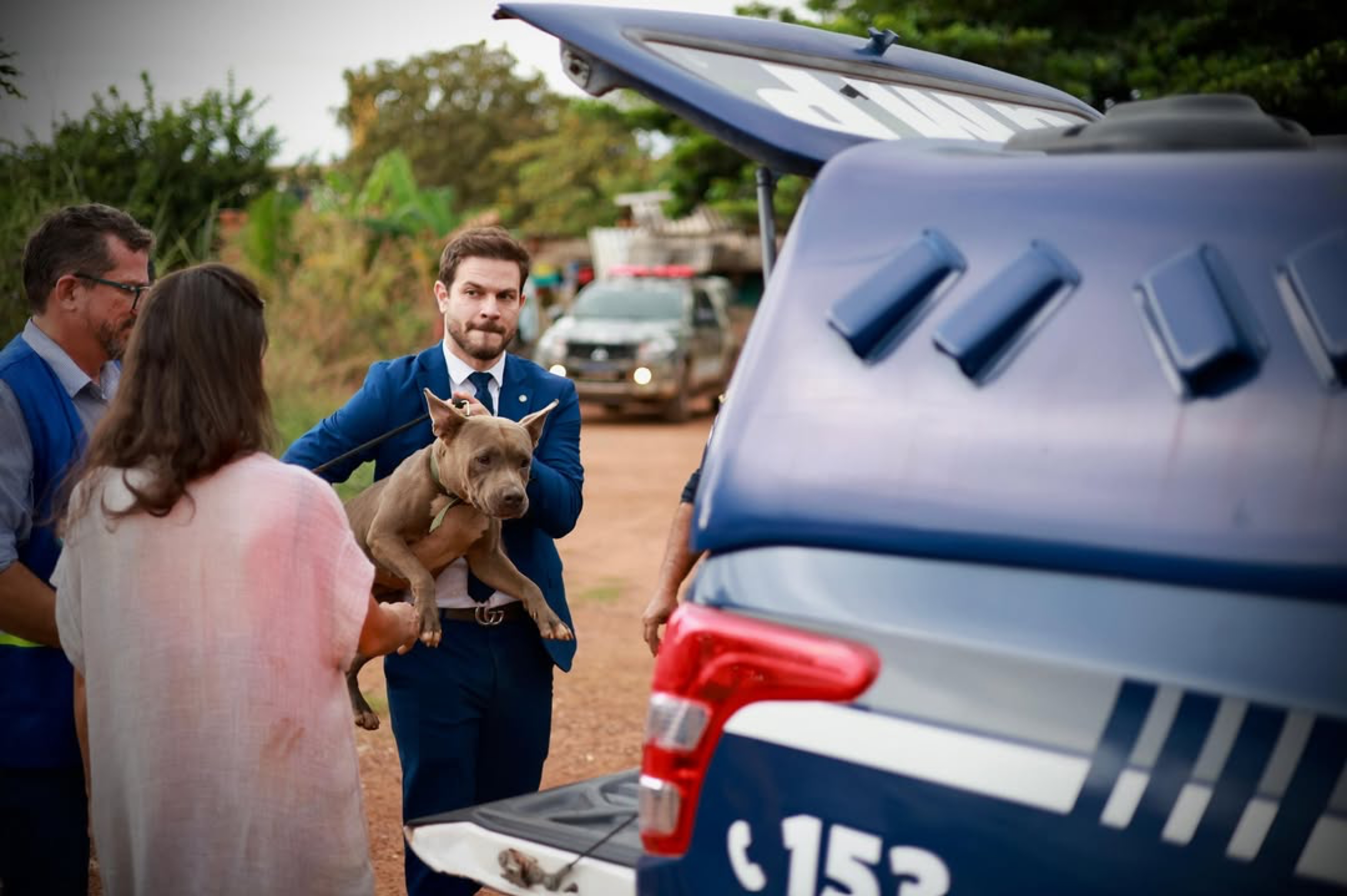 Equipes da Prefeitura de Palmas atuam em ocorrência de maus-tratos após denúncia registrada pelos canais oficiais