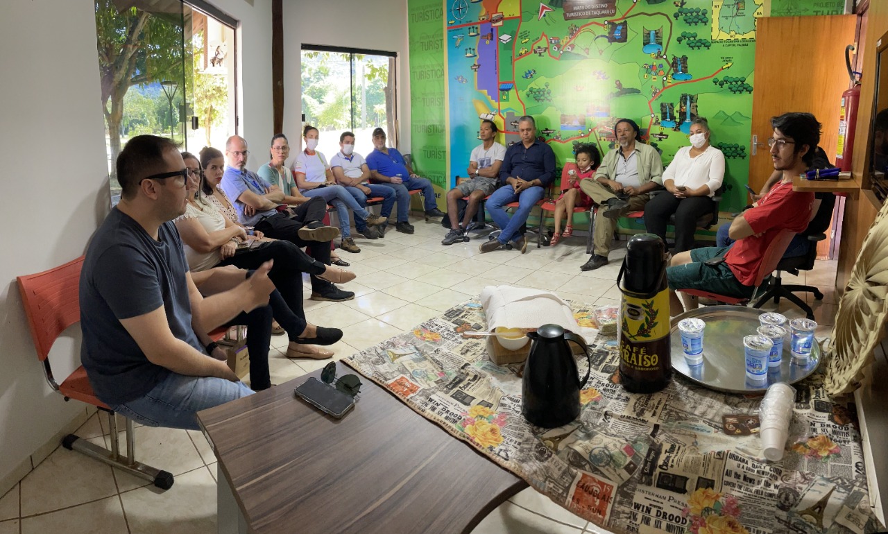 Encontro promove agenda para fomento do turismo em Taquaruçu