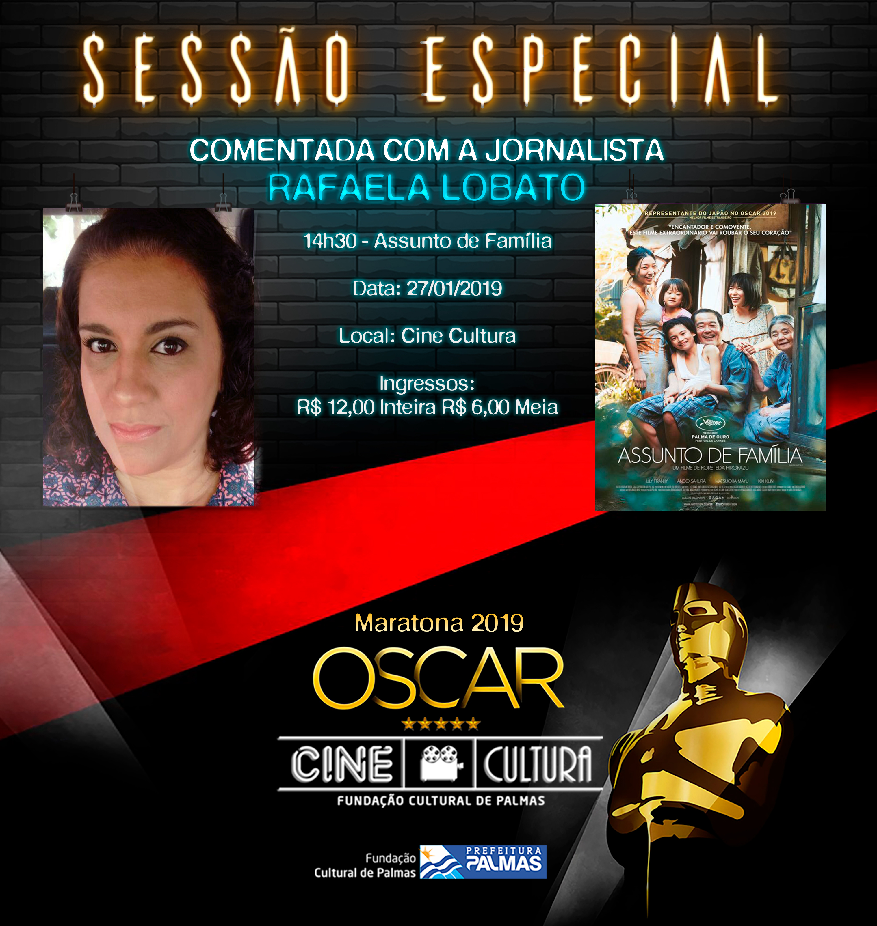 Sessões do Oscar 2019 começam domingo, 27, com análise da jornalista Rafaela Lobato