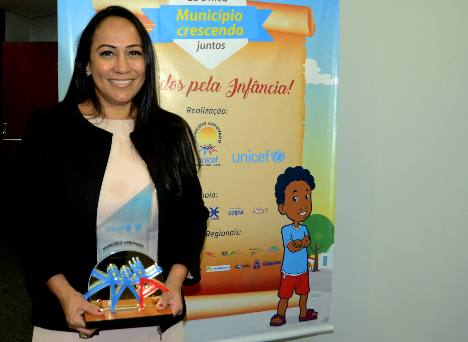 Palmas recebe Selo Unicef Município Aprovado