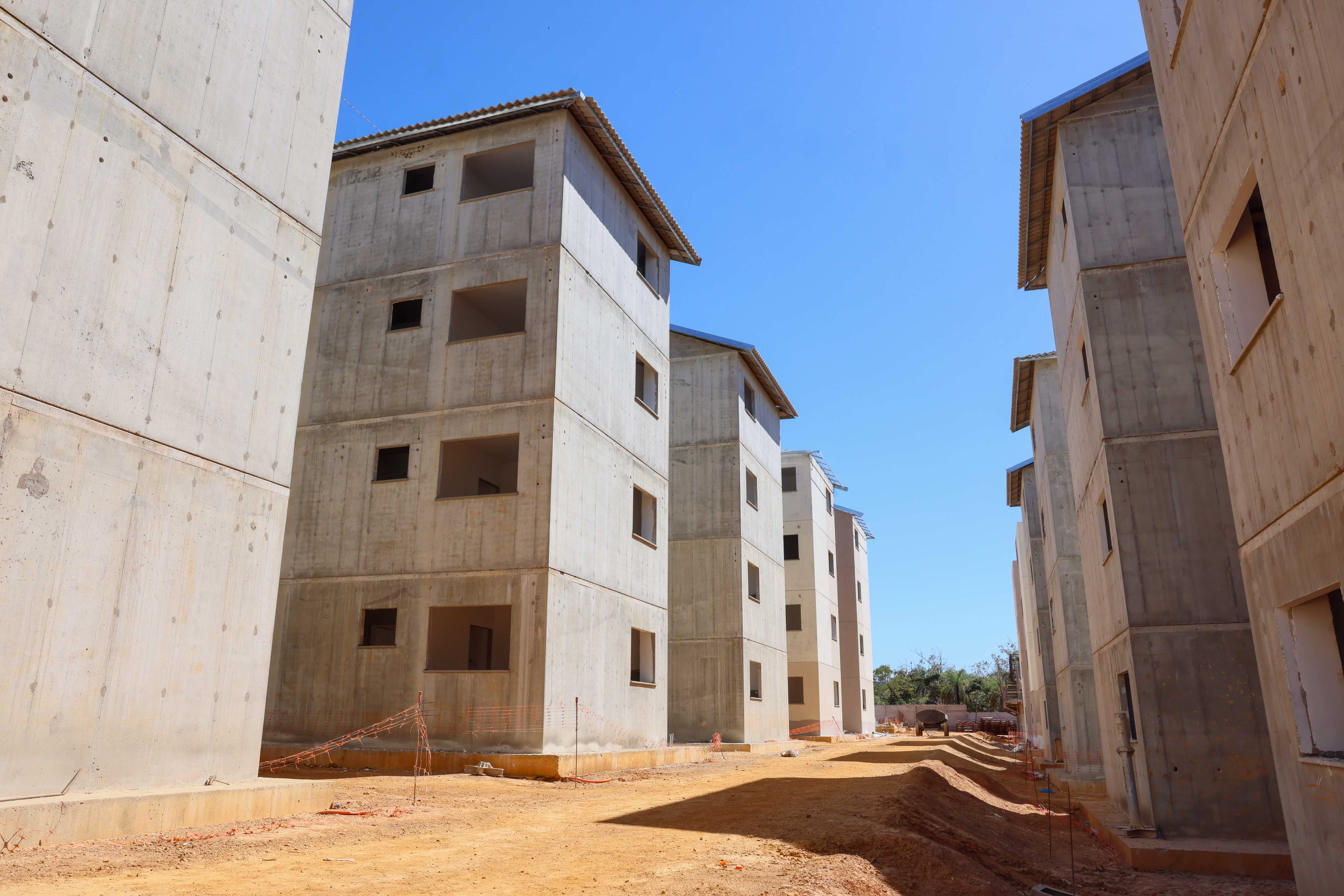Em construção na região Sul, o Residencial Parque dos Ipês contará com 496 unidades habitacionais