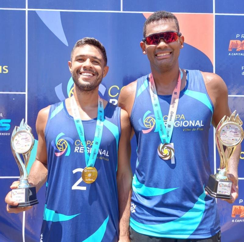 Dupla tocantinense vence Copa Regional Norte de Vôlei de Praia