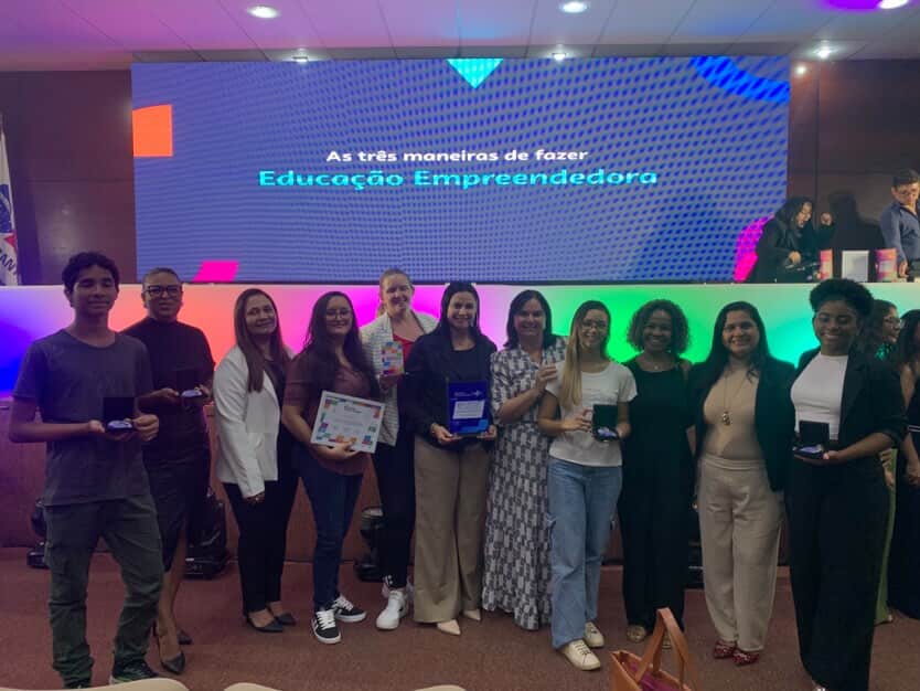 Educação de Palmas recebe premiação do Sebrae por práticas de ensino empreendedoras