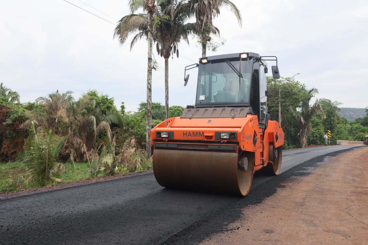 Em Taquaruçu, a ponte dos Cruz recebeu pavimentação, uma demanda antiga da população