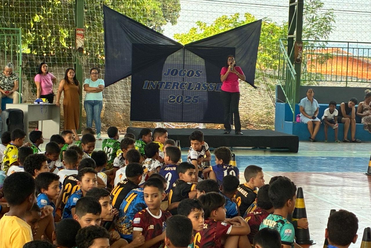 ETI Luiz Rodrigues Monteiro une esporte e solidariedade em Jogos Interclasses