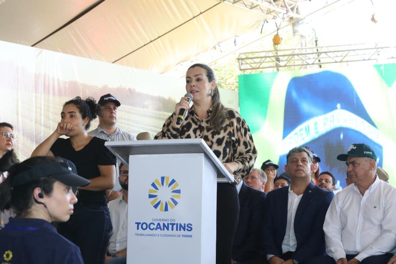 Prefeita Cinthia: “boa relação institucional” torna a Agrotins 2024 ainda mais grandiosa