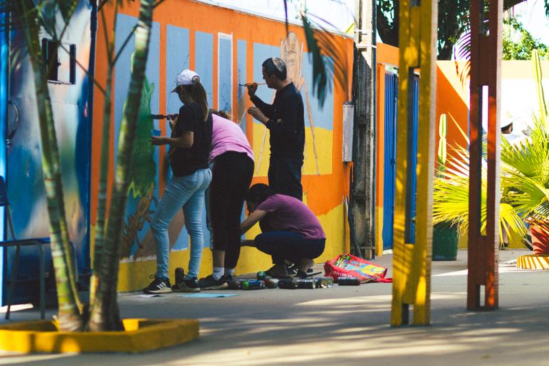 Projeto de graffiti Arte e Leitura no Muro será lançado nesta quarta-feira, 26