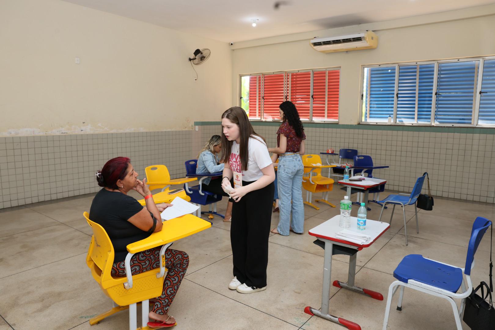 A  ‘Ação Autoestima Love Together Brasil’ realizada em parceria com a Prefeitura de Palmas realizou atendimentos com foco na saúde e bem-estar