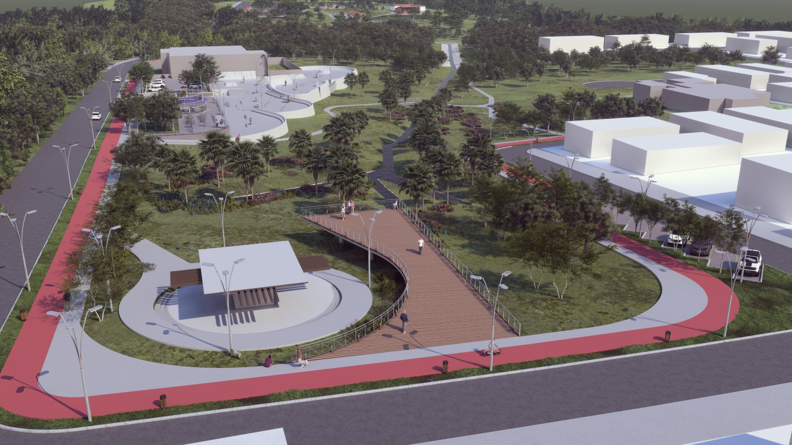 Prefeitura inicia implantação da 1ª etapa de Parque Urbano Linear, projetado para ser o maior da Região Norte do Brasil   