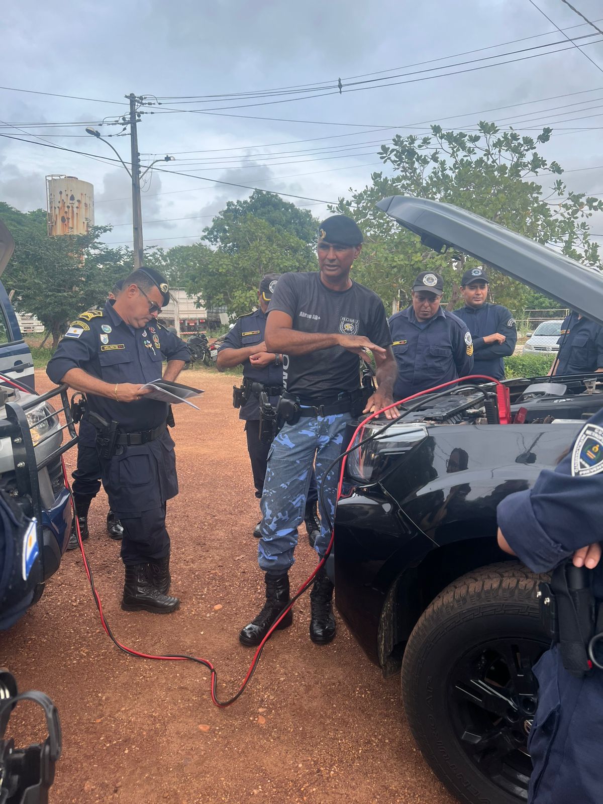 A capacitação  aborda condução econômica de viaturas, manutenção básicas e direção defensiva de viatura