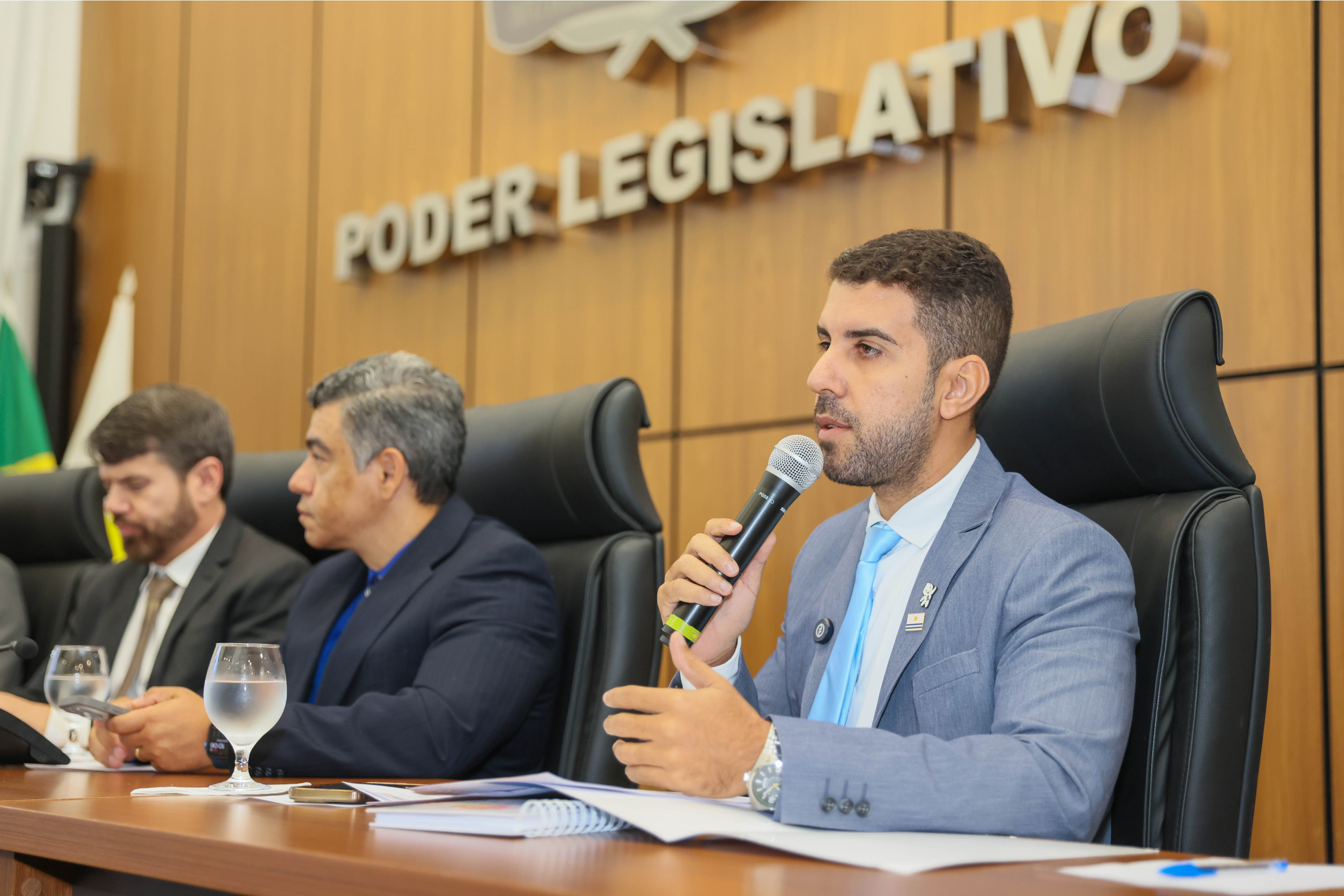 Presidente da Fesp, André Cavalari, participou da audiência pública