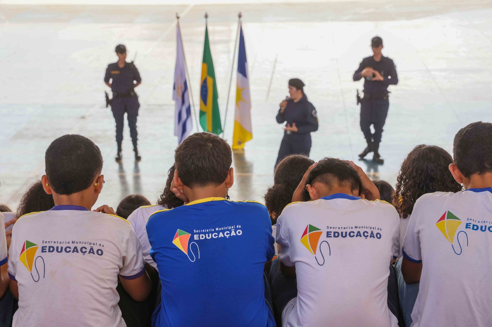 Programa Guardião Escolar orienta estudantes sobre bullying em escola do Jardim Aureny III