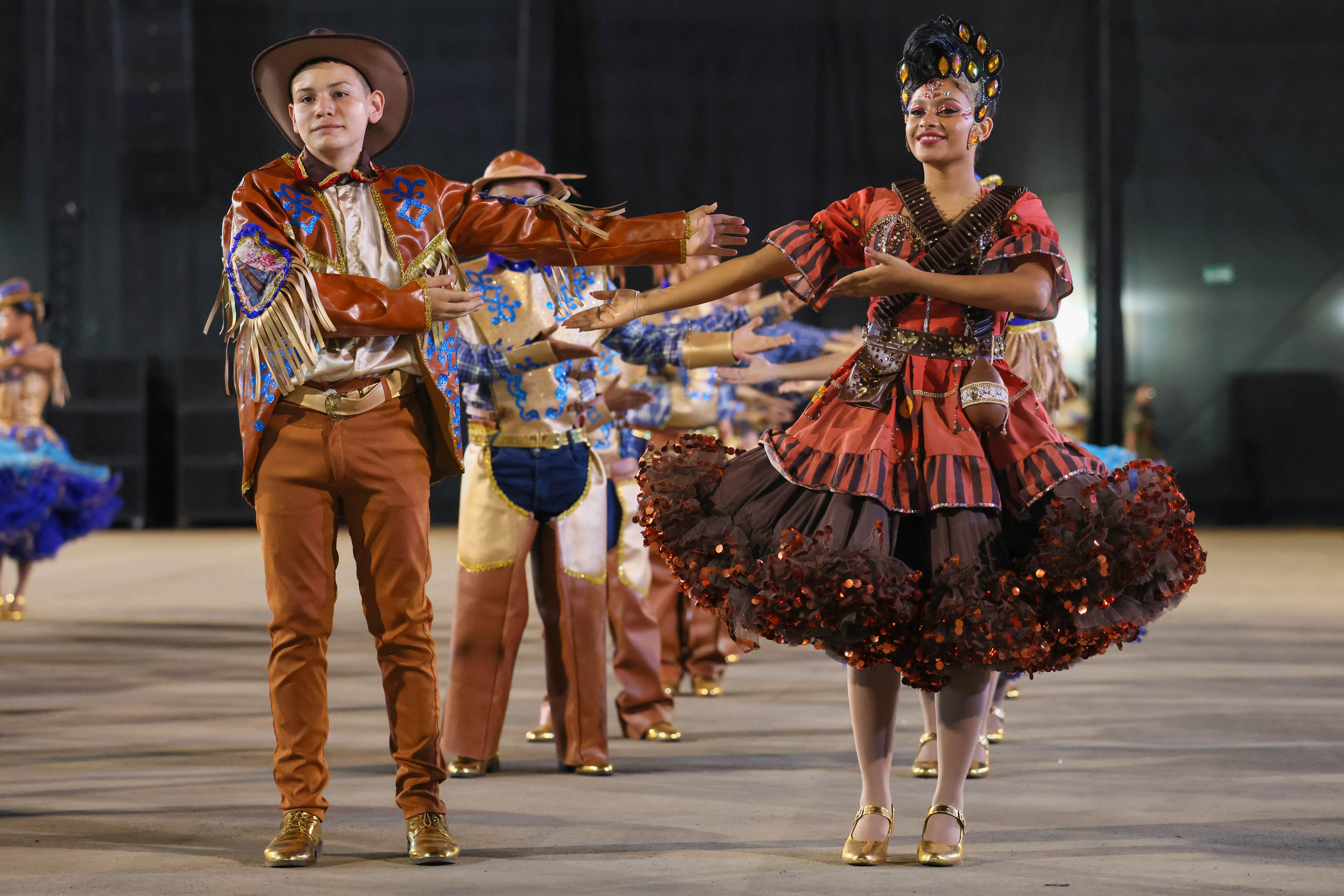 ETI Tamandaré levou para a arena a temática da vaquejada 