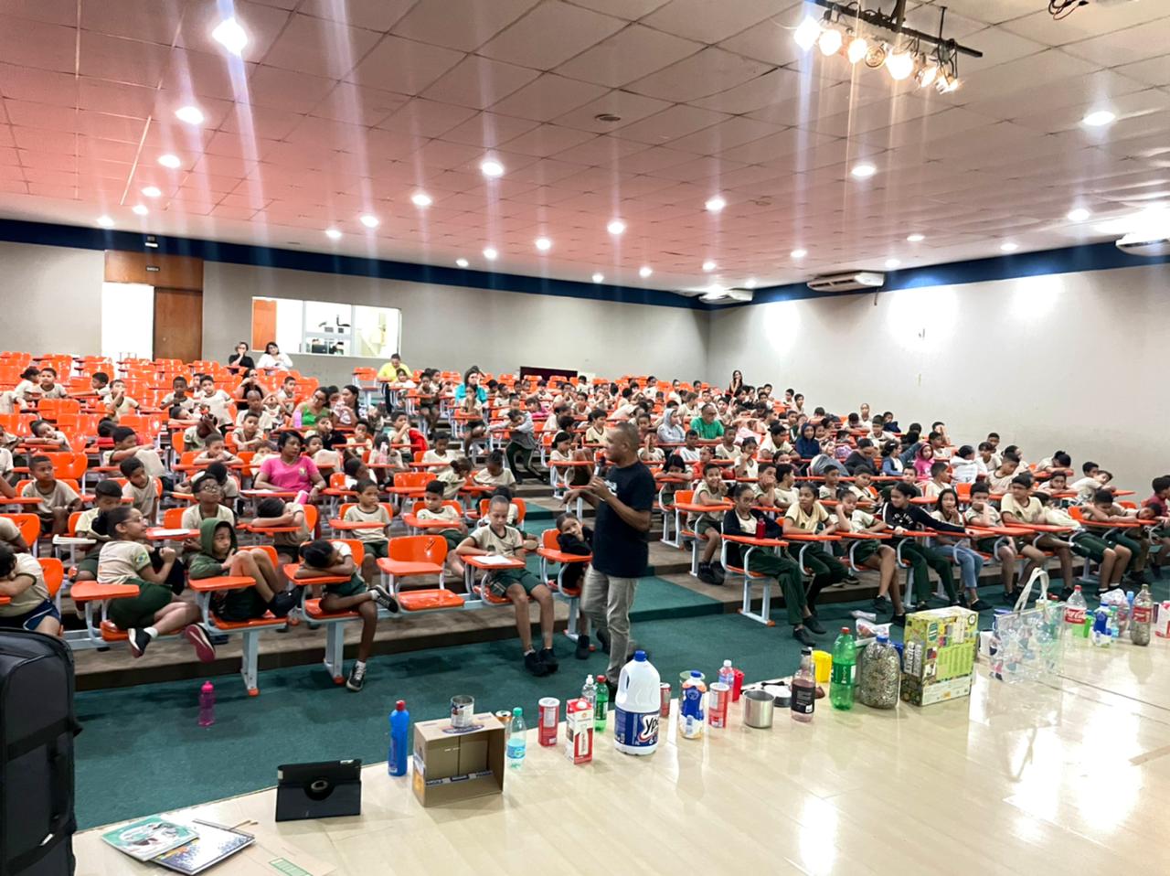 Projeto Recicla Kids é lançado em escolas municipais de Palmas