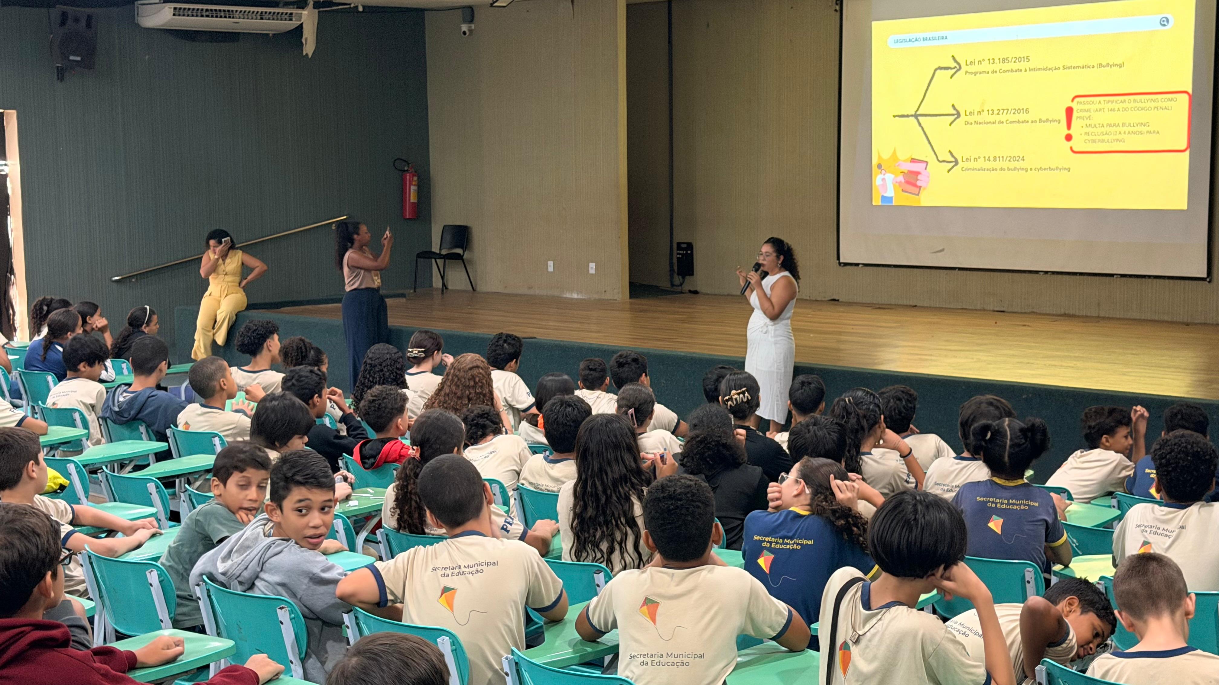 Educação de Palmas fortalece combate ao bullying na rede municipal com ações educativas e acolhimento nas escolas