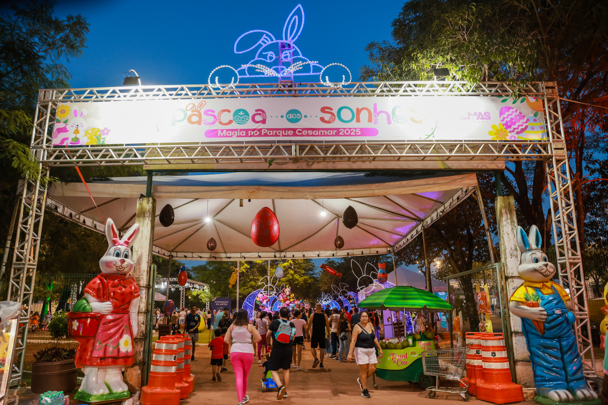 Parque Cesamar recebe as atividades desde quarta, 16