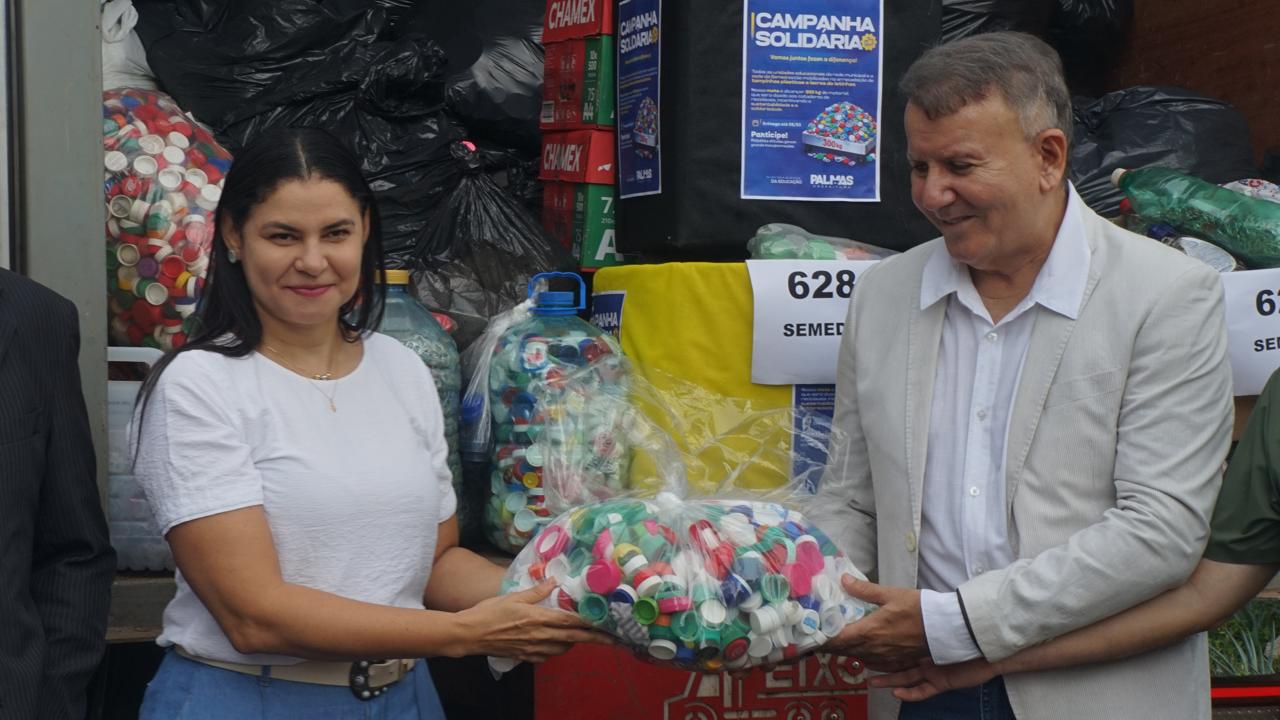 A meta inicial era arrecadar 300kg, mas com empenho dos estudantes e servidores o número dobrou - Pedro Barbosa