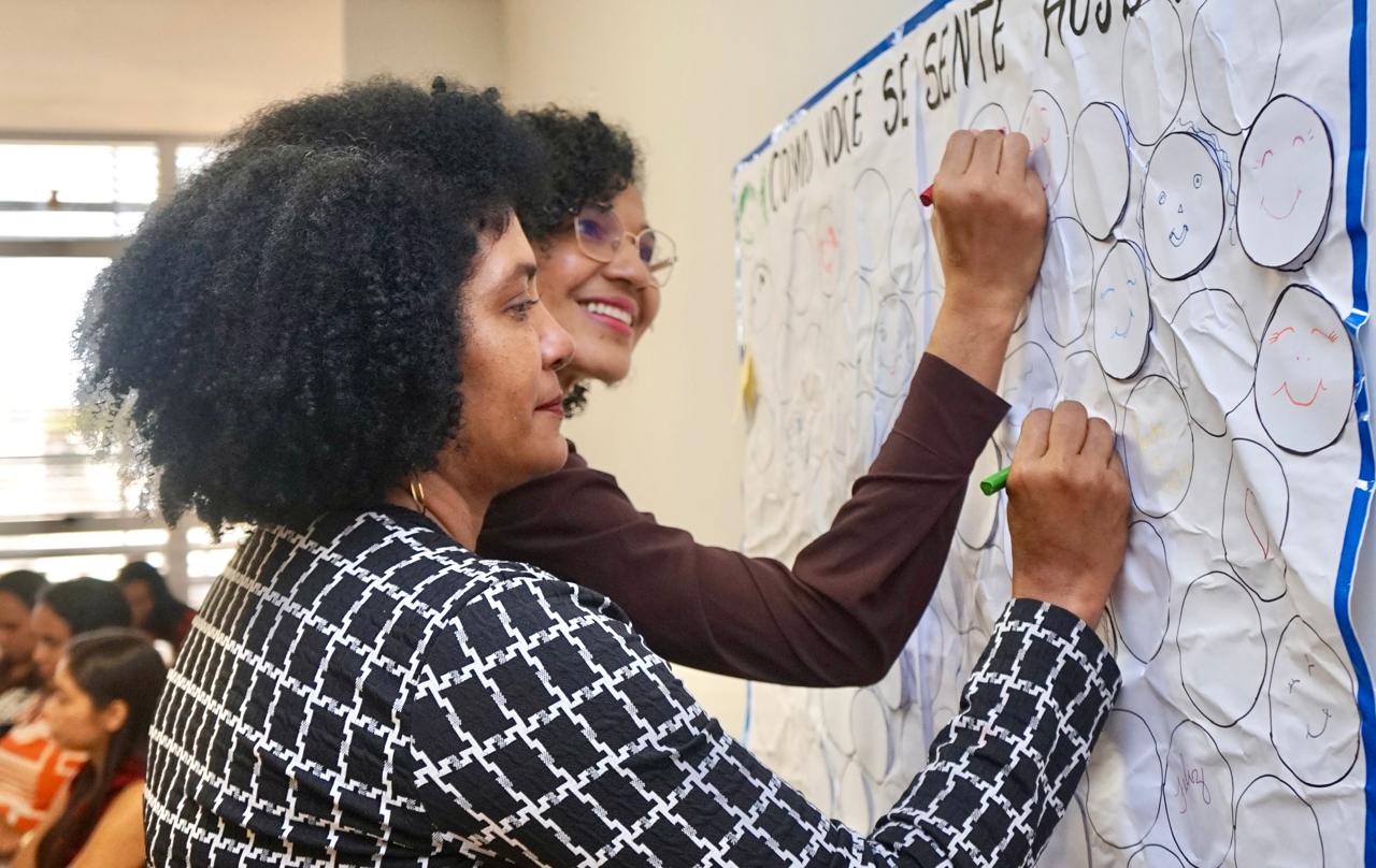 A ação formativa integra o calendário permanente de aperfeiçoamento da Semed - Foto: Pedro Barbosa