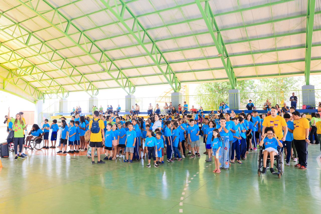 Evento integrou estudantes de diversas escolas municipais