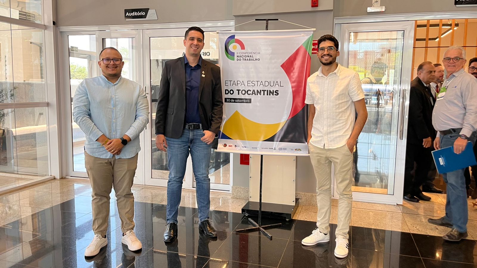 Membros do Conselho Municipal do Trabalho e Renda também estiveram na Conferência.