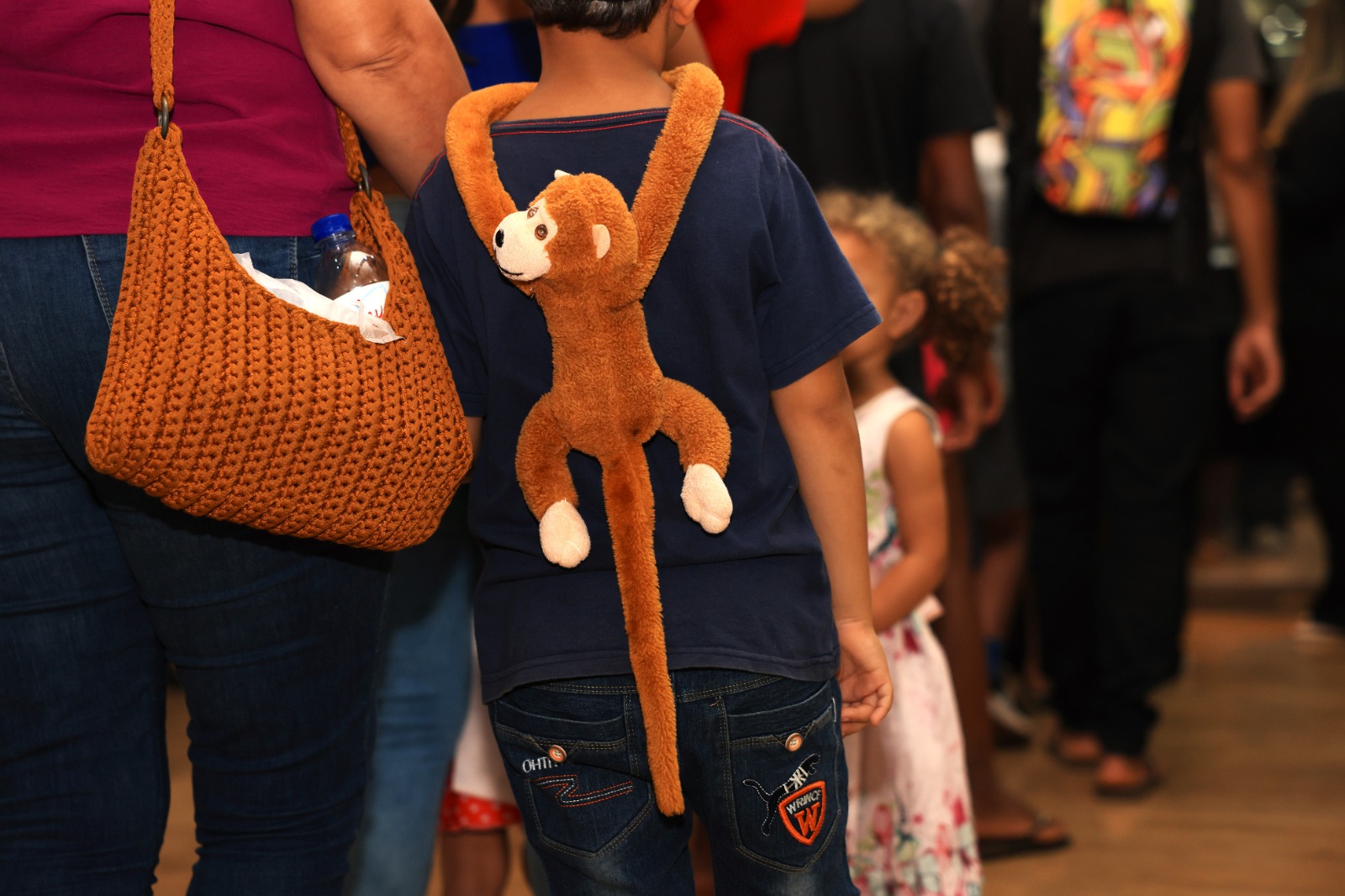 Cerca de cem assistidos participaram da sessão de cinema