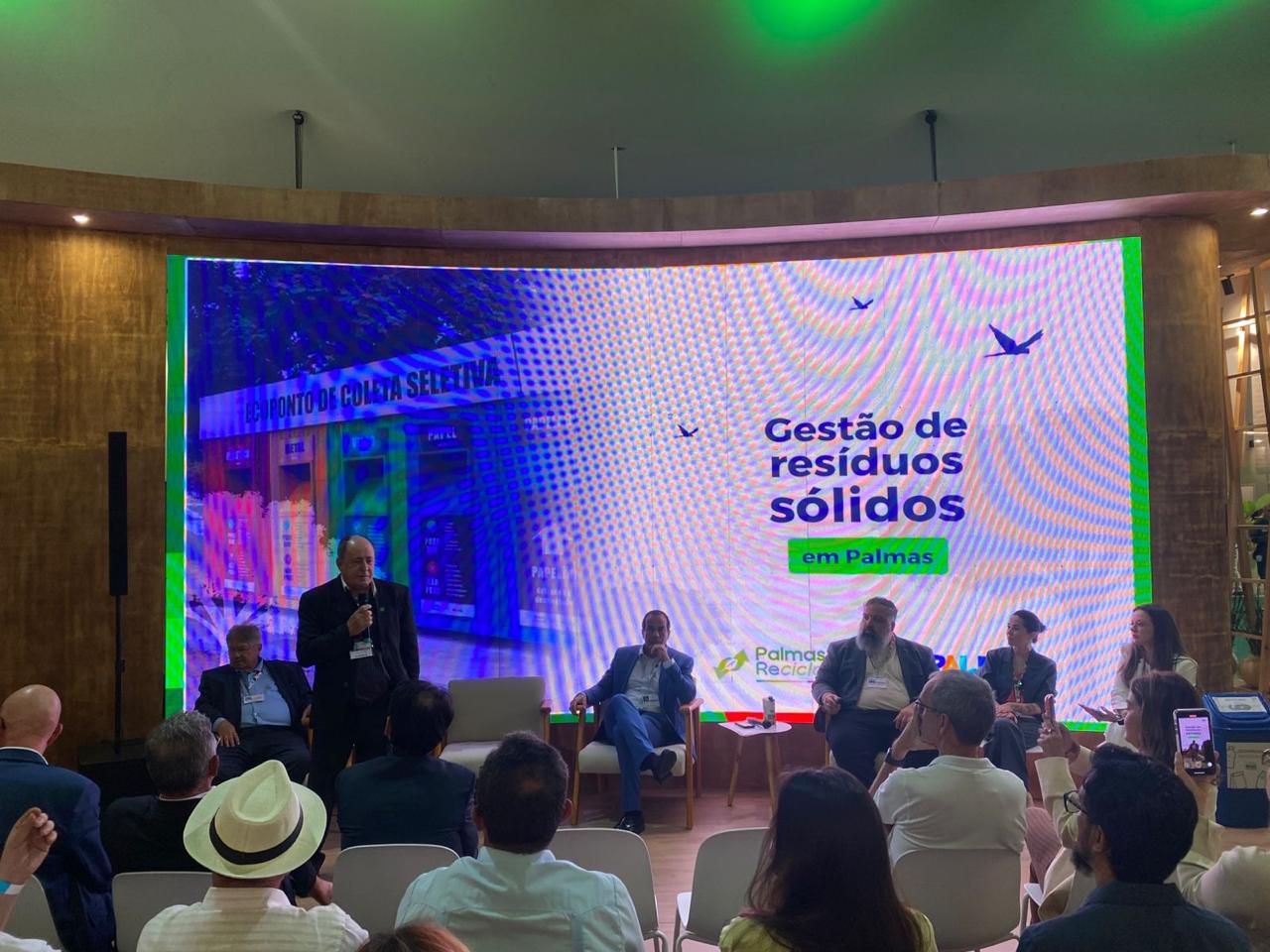 Programa Palmas Recicla foi apresentado como exemplo de gestão de resíduos sólidos na COP30 na terça-feira, 11