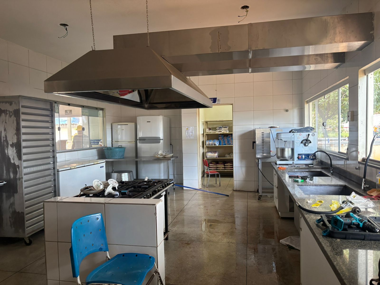 Cozinhas das unidades educacionais de Palmas recebem manutenção e troca de equipamentos