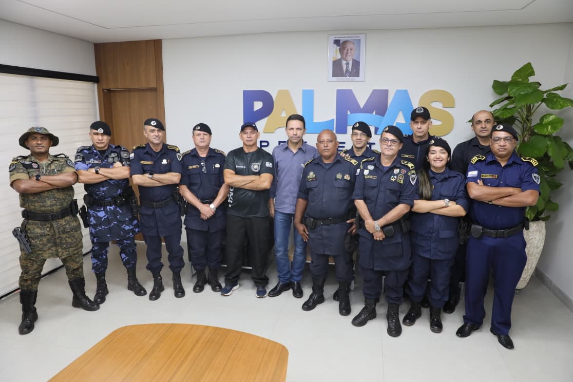 Gabinete do Prefeito recebe nova diretoria do Sindicato dos Guardas Metropolitanos