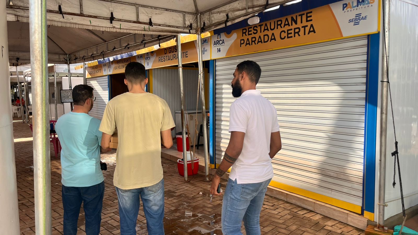 Prefeitura de Palmas inicia regularização da ocupação de boxes na Arca de Taquaralto