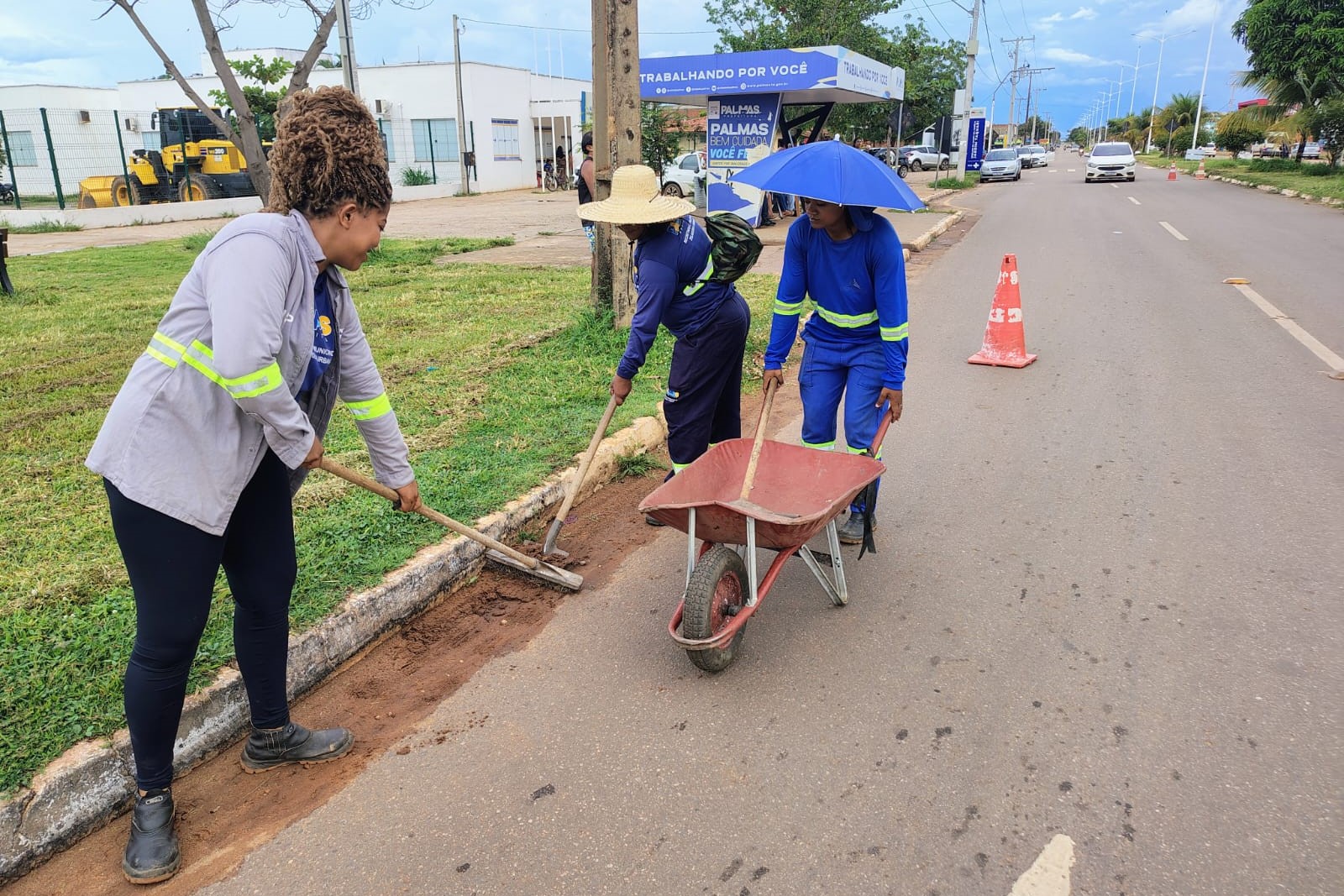 Prefeitura realiza mutirão de limpeza no Jardim Taquari e serviços de manutenção em vários pontos da cidade