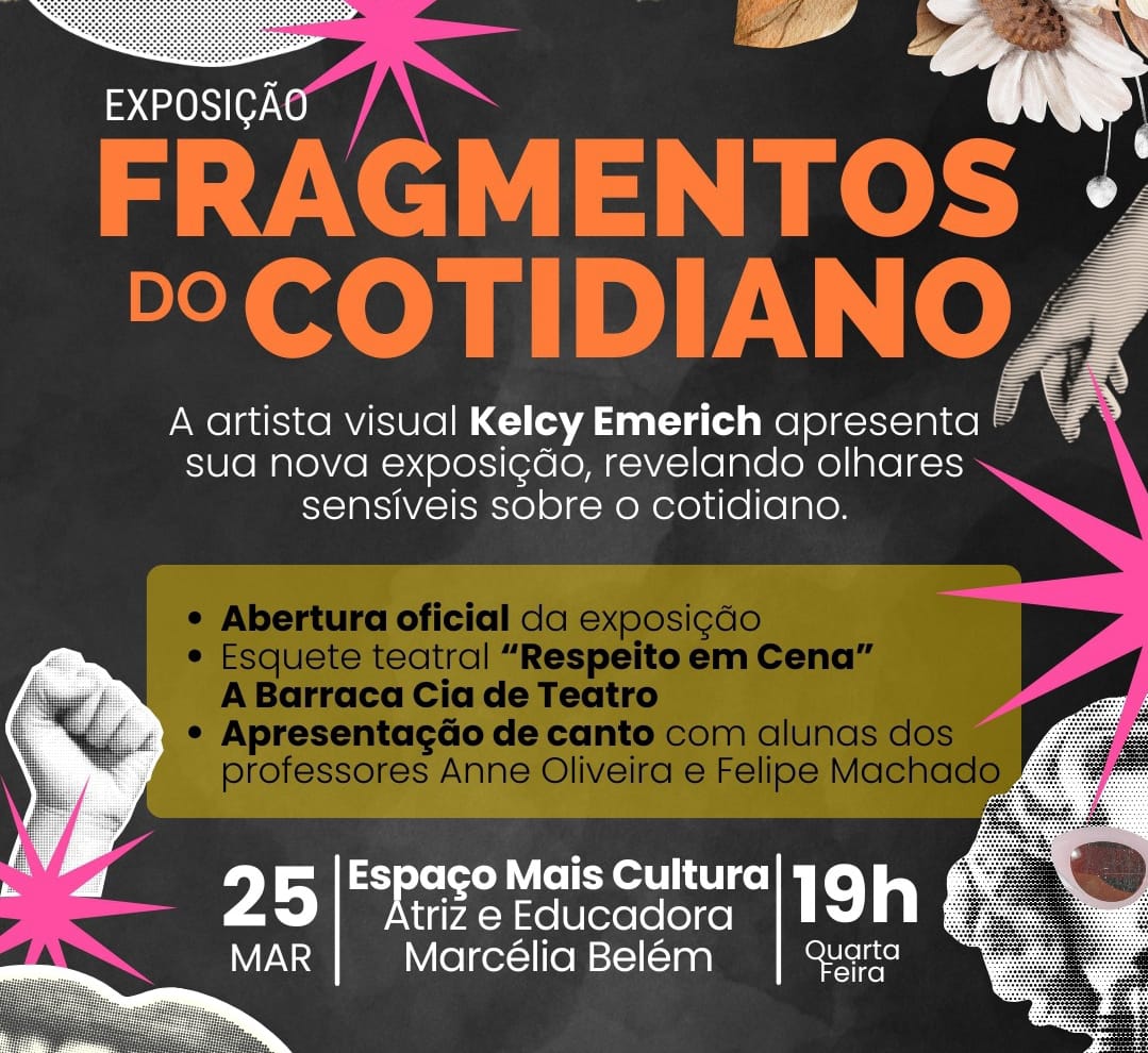 Fundação Cultural de Palmas realiza abertura da exposição Fragmentos do Cotidiano