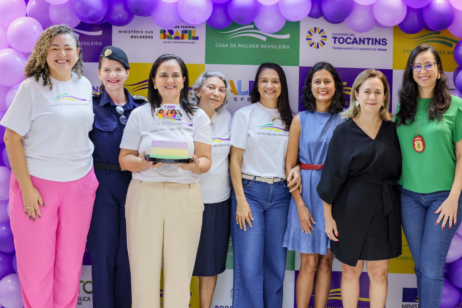 Primeiro ano da Casa da Mulher Brasileira em Palmas é comemorado com ampla programação