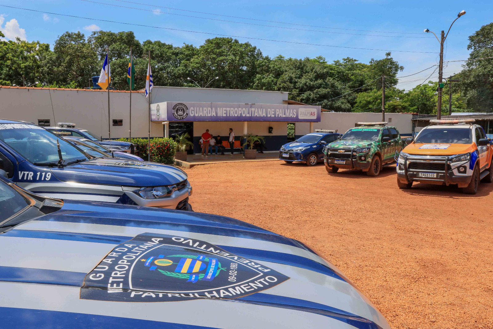 Guarda Metropolitana de Palmas atende temporariamente por telefone alternativo