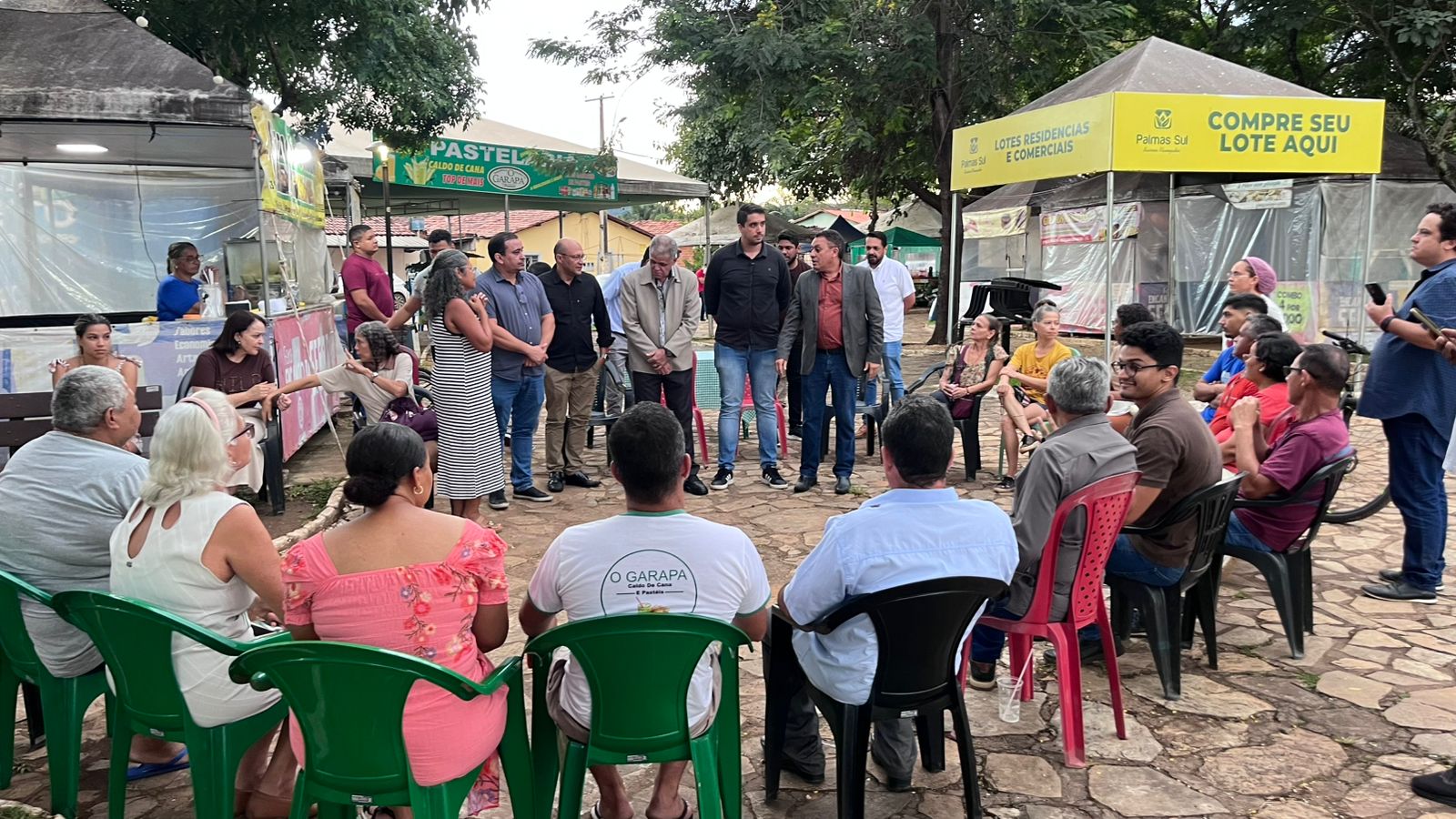 Prefeitura e Estado realizam visita técnica e alinham melhorias para comércio em Taquaruçu