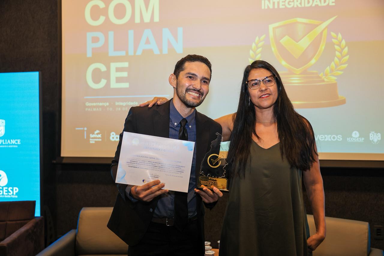 Prefeitura de Palmas conquista 1º lugar em gestão pública no Prêmio de Boas Práticas, Compliance, Governança e Integridade